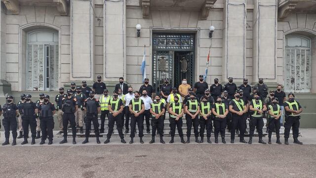 Operativo de saturación policial en el norte de la ciudad