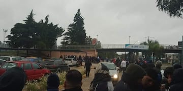 Los hinchas de Talleres coparán este martes La Rioja (Foto: Gentileza Franco Véliz).