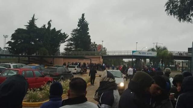 Los hinchas de Talleres coparán este martes La Rioja (Foto: Gentileza Franco Véliz).