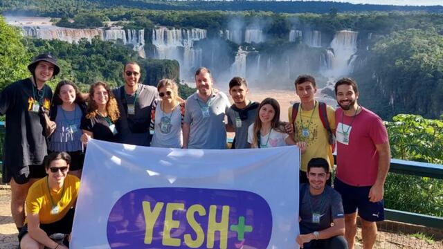 Jóvenes de la comunidad judía viajaron a Iguazú para el primer encuentro del programa “Yesh+”