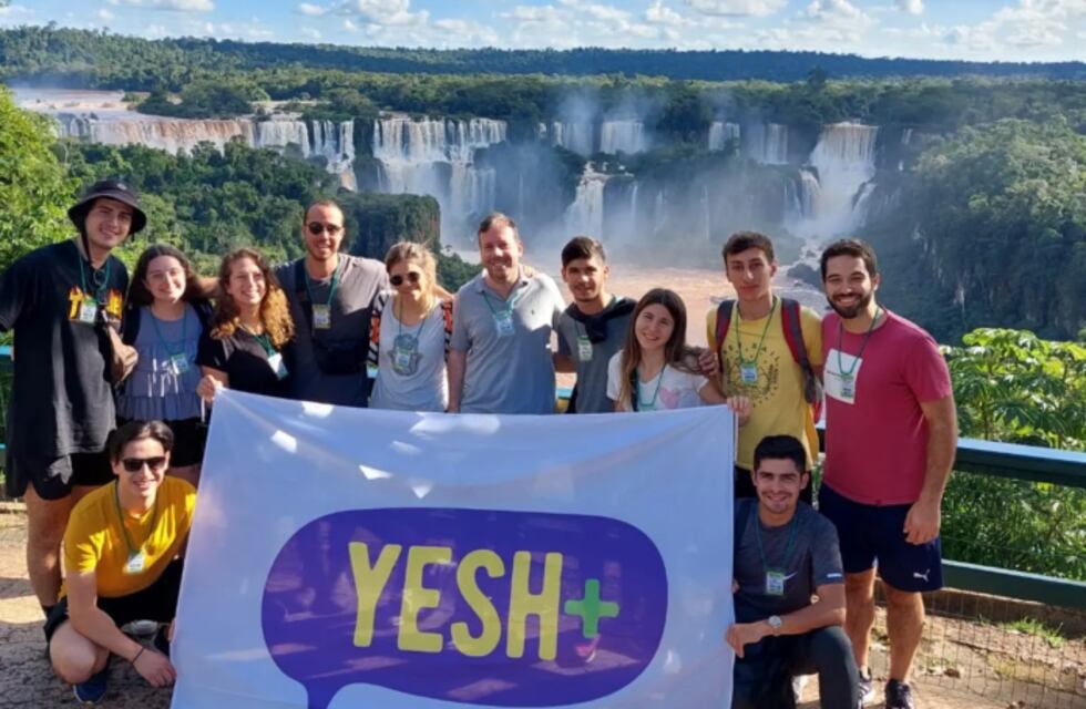 Jóvenes de la comunidad judía viajaron a Iguazú para el primer encuentro del programa “Yesh+”
