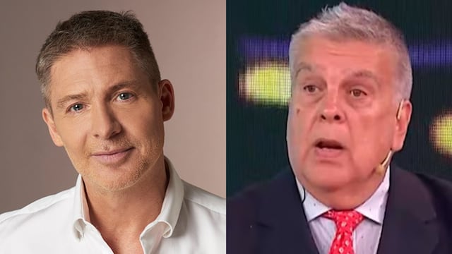 Adrián Suar y Luis Ventura.