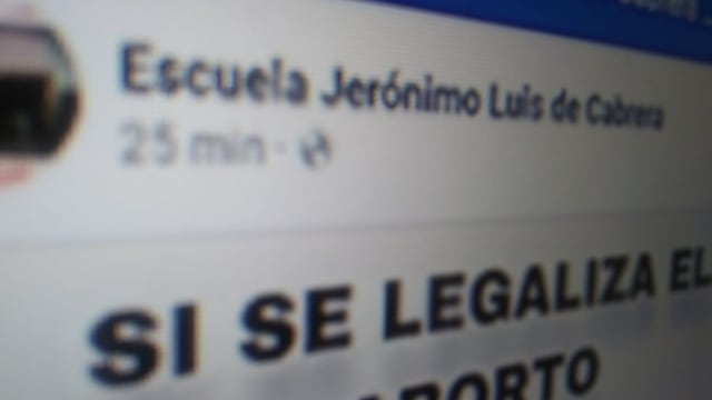 El mensaje de una escuela que comparó el aborto y la pena de muerte