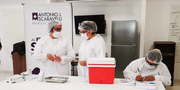 Vacunación contra el COVID-19 en el Valle de Uco.