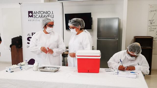 Vacunación contra el COVID-19 en el Valle de Uco.