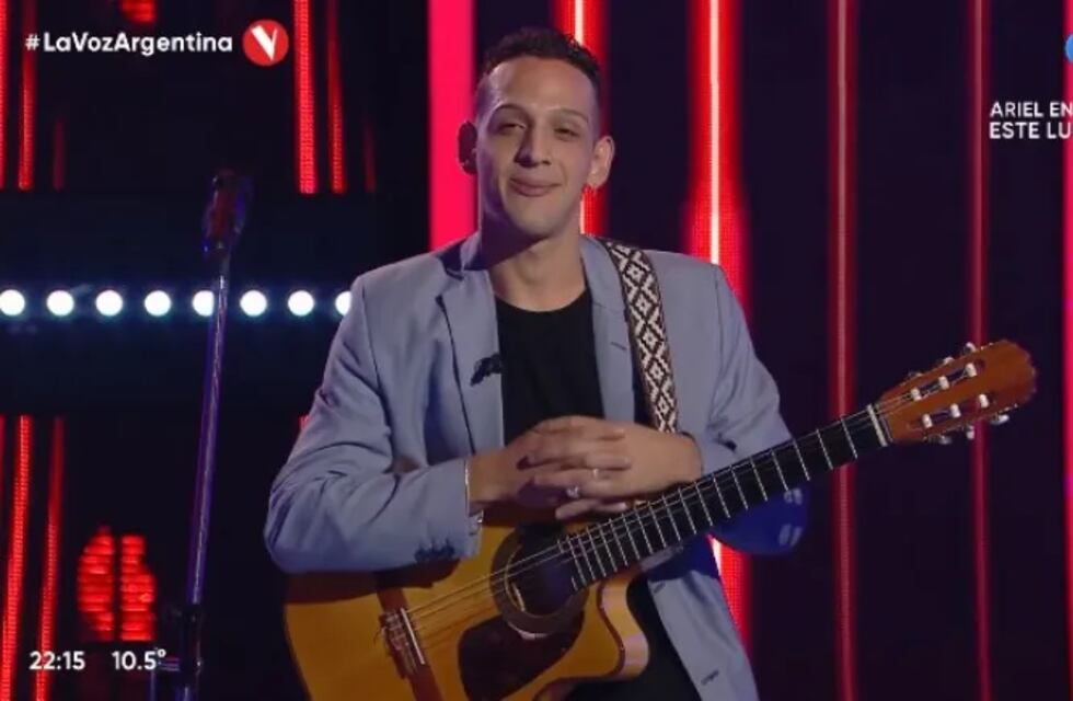La Voz Argentina: conocé a Damián Ayala, el correntino que emocionó a Soledad Pastorutti