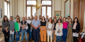 Último día de trabajo hábil de Carlos Sánchez como intendente de Tres Arroyos