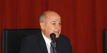 El discurso de Mariano Uset se basó en lo transcurrido en la pandemia