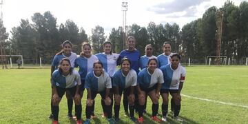 Base Naval (Puerto Belgrano FC) perdió ante Petroquímicos. Foto gentileza: Constanza Viarenghi
