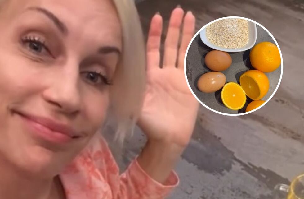 El desayuno frutal de Ingrid Grudke: “Lo haces con un tenedor y listo”