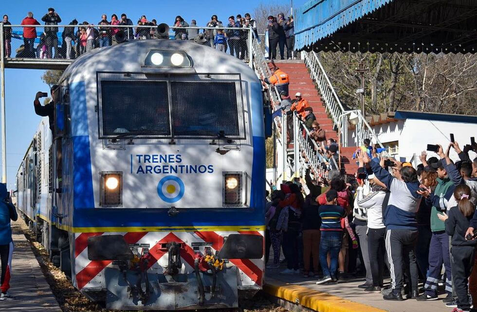 La historia de Miriam y su emoción por la llegada del tren a San Luis