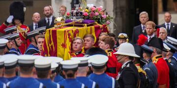El último adiós a la Reina Isabel II, en Westminster.