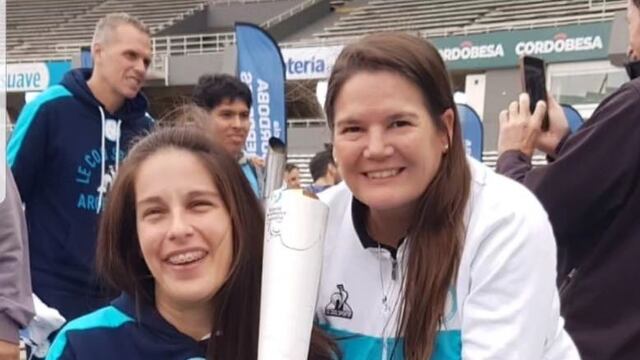 Elizabeth Noriega portó la Antorcha Olimpica que irá a París