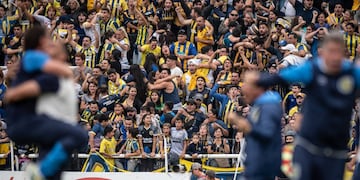 La hinchada auriazul se prepara para decir presente en el Estadio Mario Alberto Kempes.