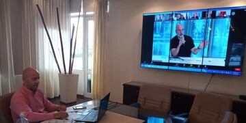 Videoconferencia de la alianza  “Ciudades por el Clima”.