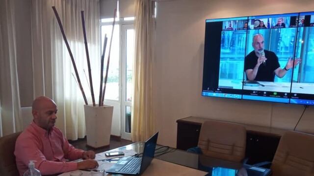 Videoconferencia de la alianza  “Ciudades por el Clima”.