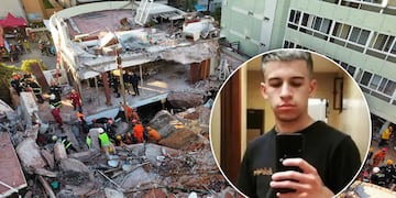 Derrumbe en Villa Gesell: hallaron el cuerpo de Nahuel, sobrino de la dueña del Hotel