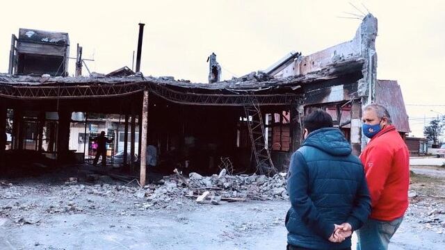 El Municipio se puso a disposición para colaborar con la recuperación de este punto de encuentro tan característico e histórico en la ciudad de Tolhuin.