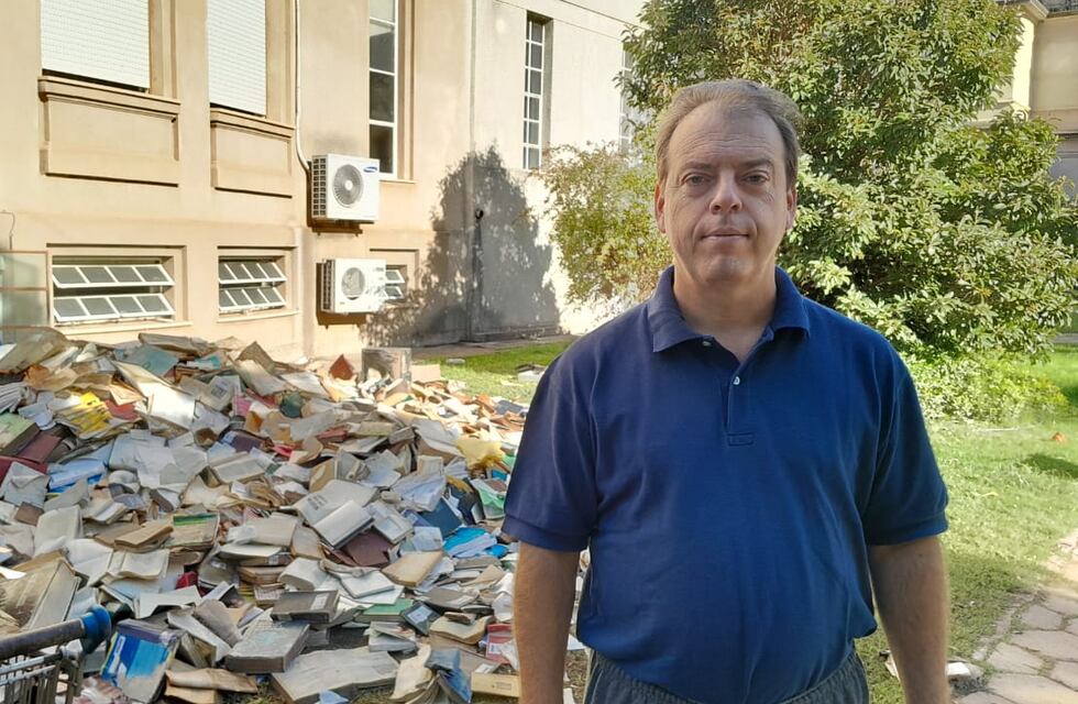 En la Universidad Nacional del Sur el temporal dañó 70 mil libros