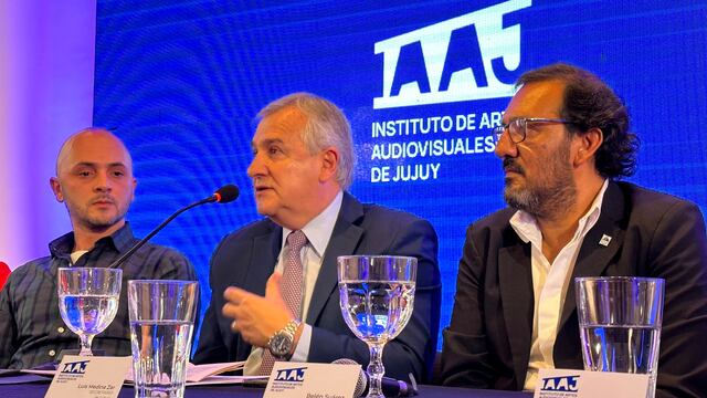 "Hoy llegamos a la conclusión de un proceso que ha ido madurando con el desarrollo de la industria audiovisual y con institucionalidad", celebró el gobernador Morales.
