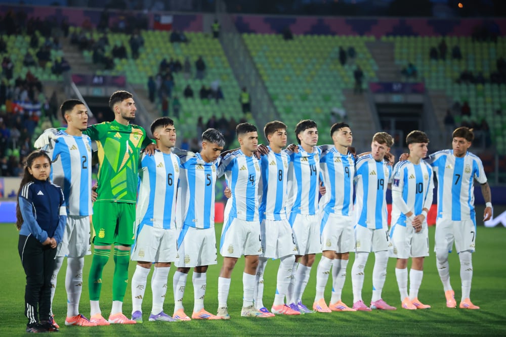 Santino Barbi Seleccion Argentina Sub 20