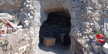 restauración de la Gruta Stella Maris