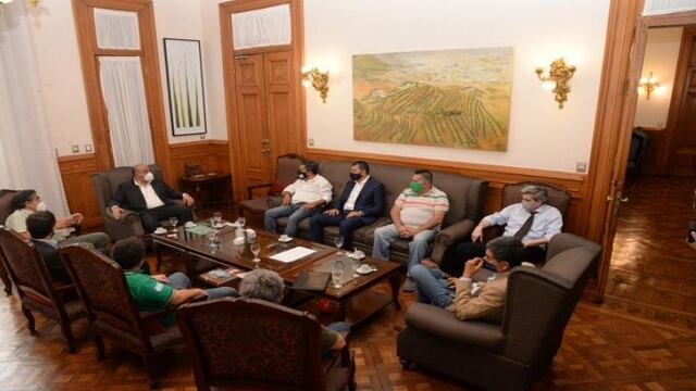 Representantes de ATE se reunieron con el gobernador Juan Manzur
