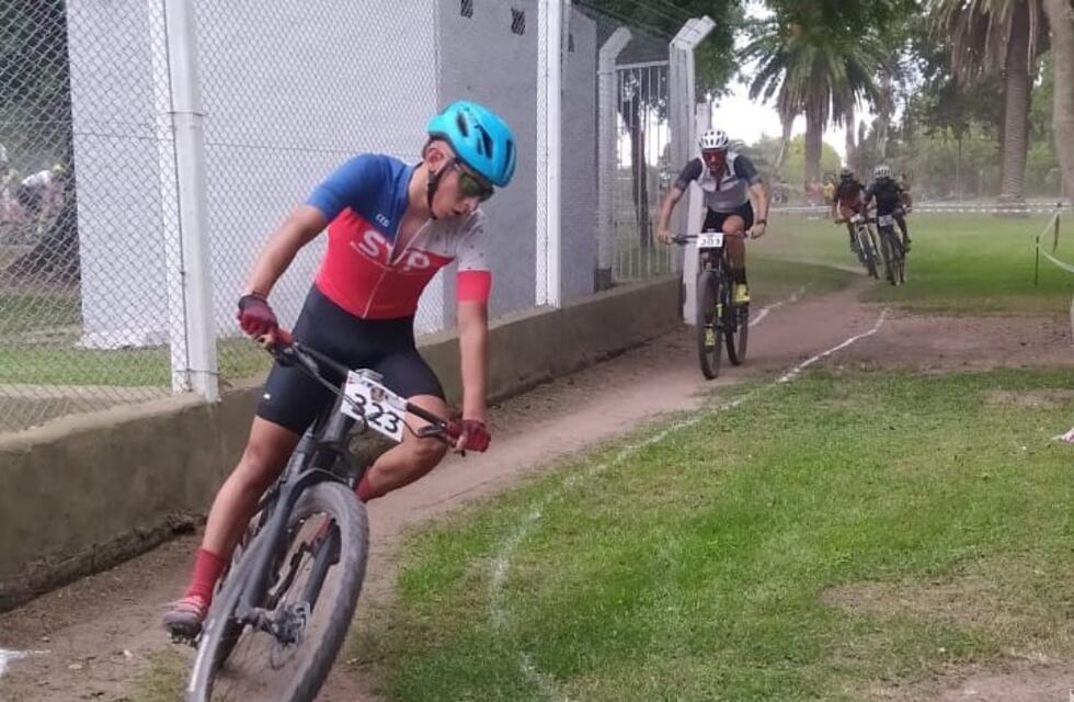 Lorenzo Badino de Arroyito ganó en la primera fecha del Dos Provincias de mountain bike en Morteros.