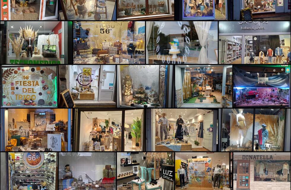 Fiesta Provincial del Trigo de Tres Arroyos: ganadores del concurso de vidrieras alegóricas