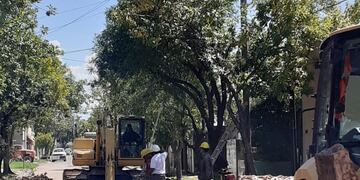 renovación del colector cloacal este