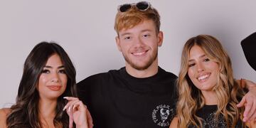 Así fue el tierno encuentro de Julieta Poggio y Nacho Castañares con las gemelas de Daniela Celis y Thiago Medina