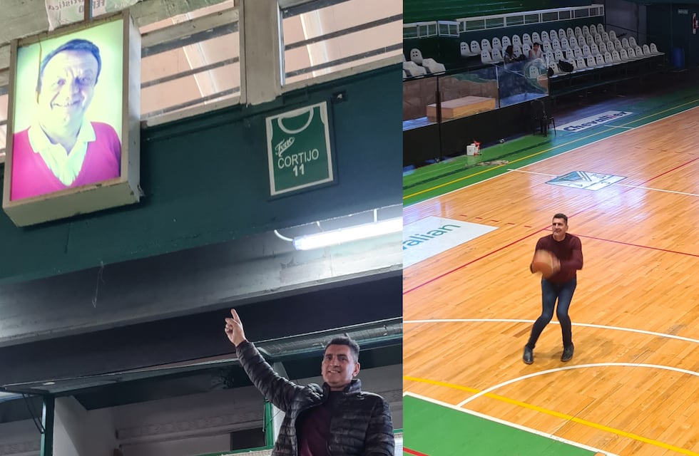 Luis “Chuzo” González: “Hola, yo jugué al básquet acá”