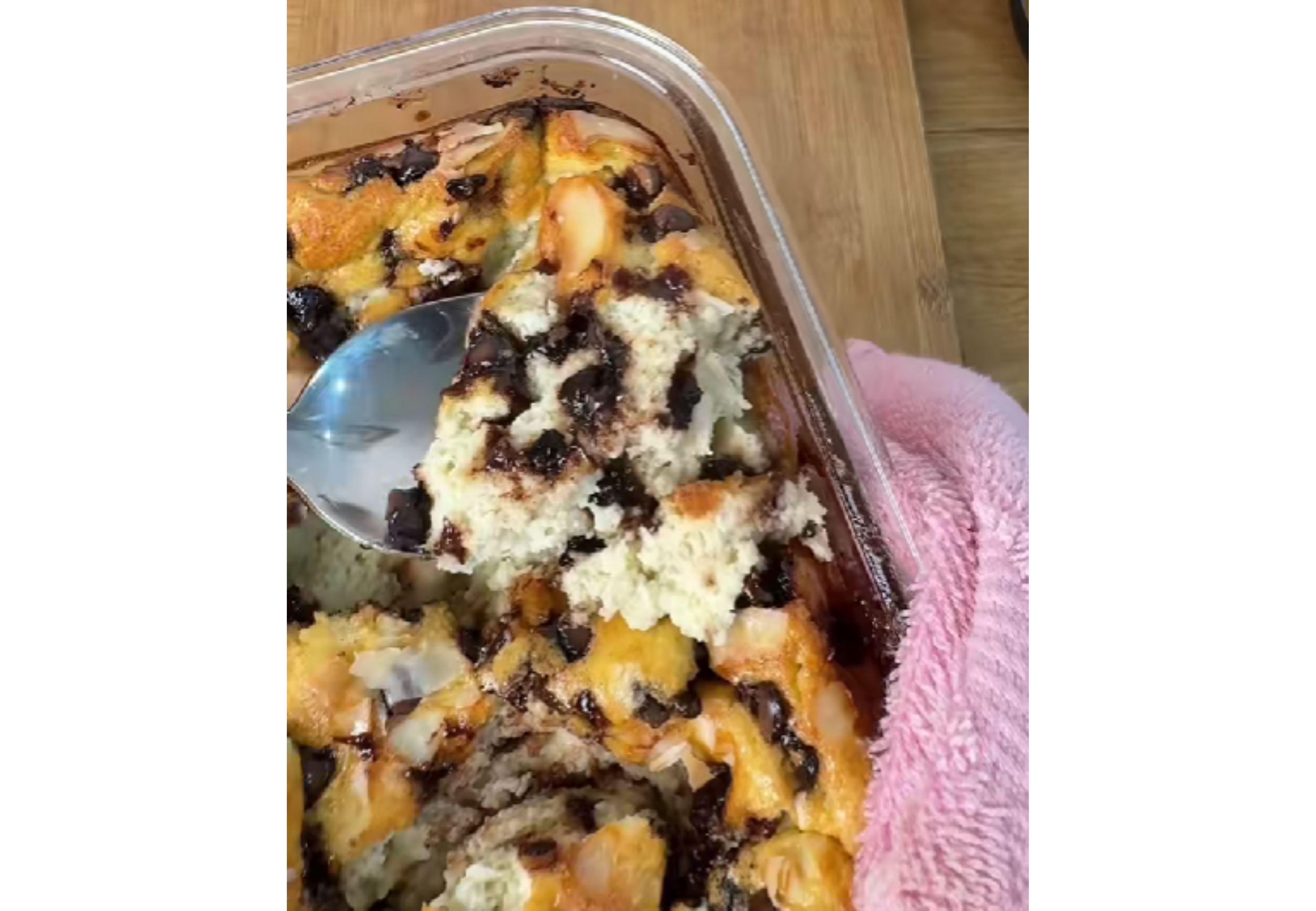 Bizcochuelo de manzana sin azúcar ni harina.