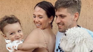 Salvador, Barbie Vélez y Lucas Rodríguez. (Instagram Barbie Vélez)