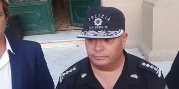 Martín García, Jefe de la Policía de la provincia de Santa Fe