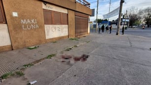 La víctima de 16 años cayó herida a metros de la esquina de bulevar Seguí y Matienzo.