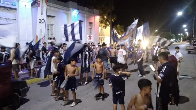 Festejos Talleres Campeón en Arroyito