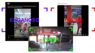Circulan videos sobre saqueos: cuáles son verdaderos y cuáles falsos.
