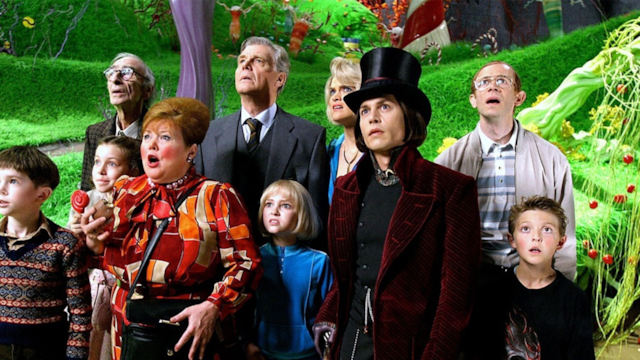 Charlie y la fábrica de chocolate, 2005.