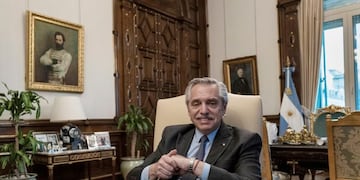 El último año de Alberto Fernández en el sillón de Rivadavia (Gentileza El País)