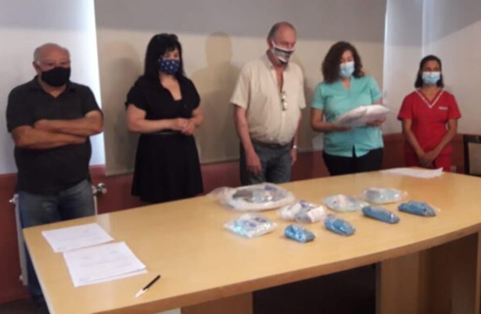 Concretaron donaciones para el Hospital “Pedro Tardivo”
