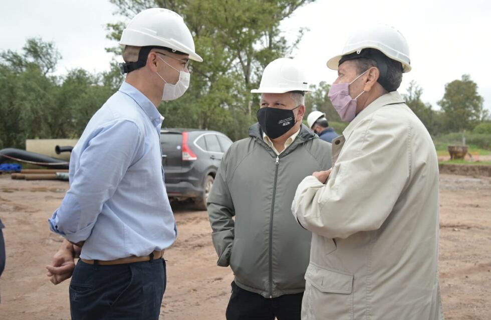 Arroyito: el BID y el Ministerio de Obras Publicas inspeccionaron la Obra de Cloacas