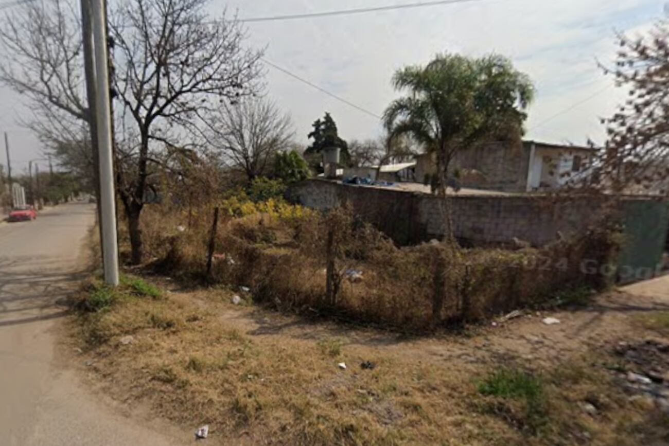 La zona donde hallaron los restos (Captura de video).