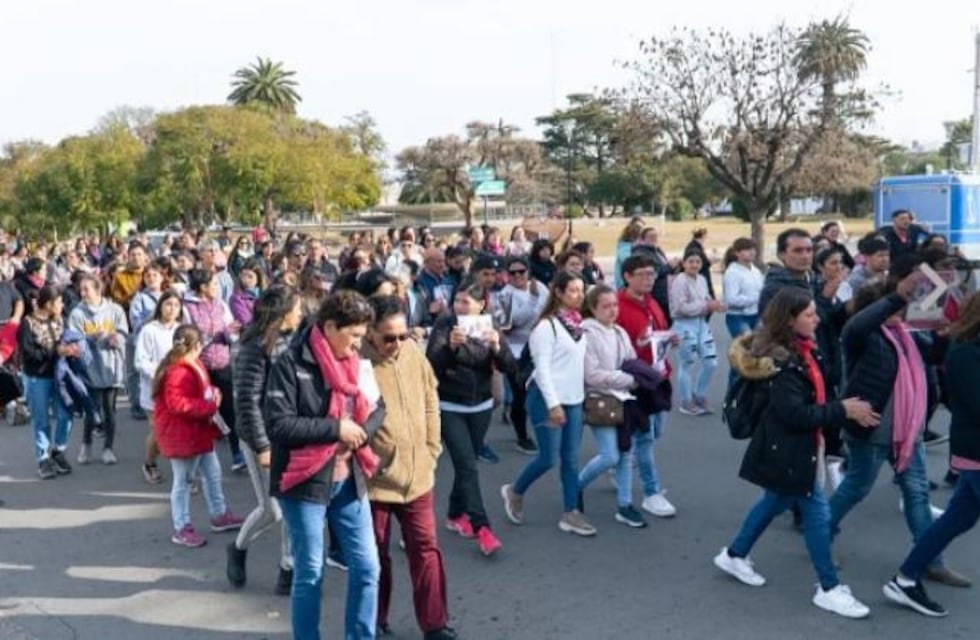 Laboulaye: marcha por el adolescente de 14 años que es buscado desde el jueves 29 de junio