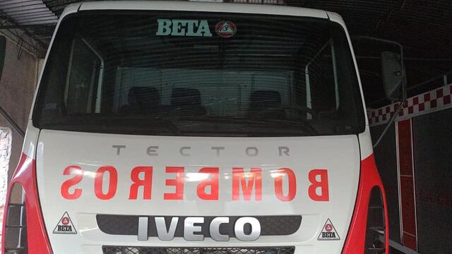 Apedrearon al cuartel de bomberos de La Cumbre.