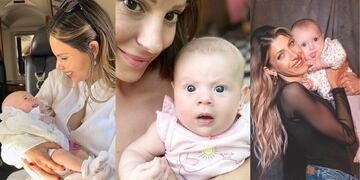Para derretirse: el tierno encuentro entre los bebés de Barby Franco, Noelia Marzol y Cande Ruggeri.