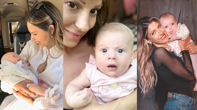Para derretirse: el tierno encuentro entre los bebés de Barby Franco, Noelia Marzol y Cande Ruggeri.