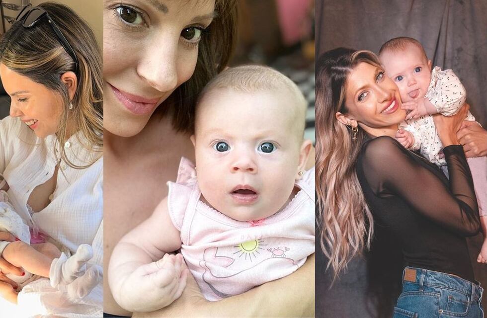 Para derretirse: el tierno encuentro entre los bebés de Barby Franco, Noelia Marzol y Cande Ruggeri