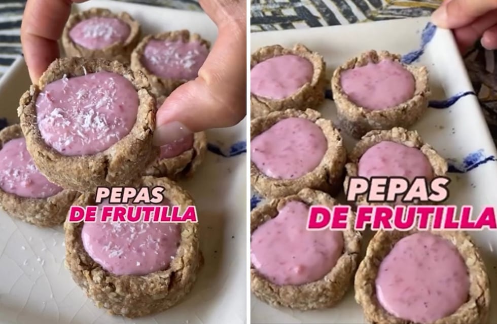 Receta saludable y rica: cómo hacer las pepas integrales de frutilla ideales para la merienda