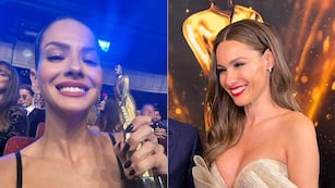 Pampita y la China se encontraron en los Martín Fierro Latino. (Instagram)